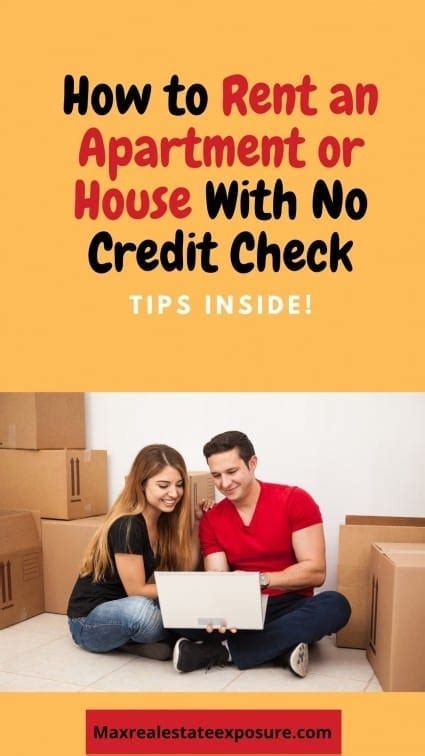 house rental no credit check.